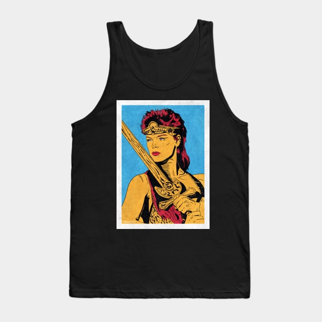 RED SONJA (Pop Art) Tank Top by Famous Weirdos